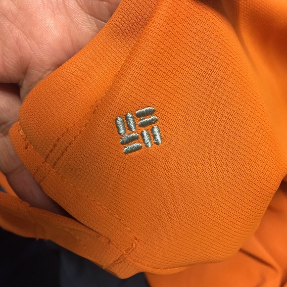 Men polo Columbia size xl orange - Picture 6 of 6